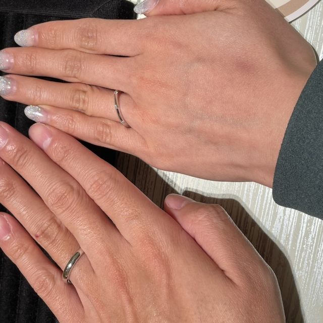 【TRECENTI(トレセンテ)の口コミ】 指輪のデザインはバリエーションが多く、たくさん見せて頂きました。自分…