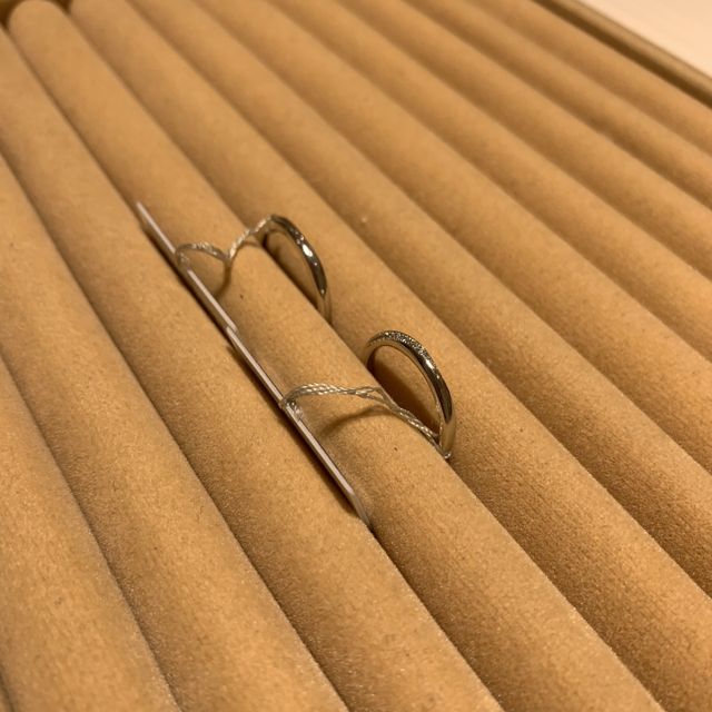 【TRECENTI(トレセンテ)の口コミ】 アンケートに答えて色々なデザインの指輪を出してくれたので、沢山試着出…