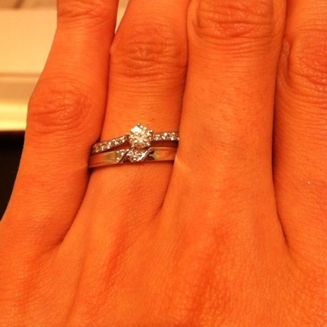 【LEHAIM(レハイム)の口コミ】 結婚指輪や結婚式にお金をかけたいと婚約指輪は比較的リーズナブルなもの…