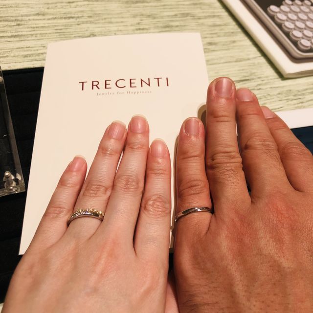【TRECENTI(トレセンテ)の口コミ】 指輪のつけ心地がどこのブランドよりも良かったです。デザインも可愛いく…