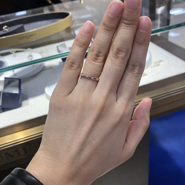 【ショーメ(CHAUMET)の口コミ】 デザイン性がある指輪がいいなと思っていたので
ショーメのトルネードとい…
