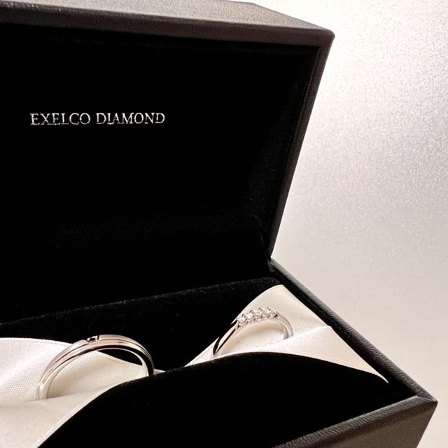 【エクセルコダイヤモンド(EXELCO DIAMOND)の口コミ】 男性ものの指輪が他のブランドと比べてデザインが豊富だなと感じました。…