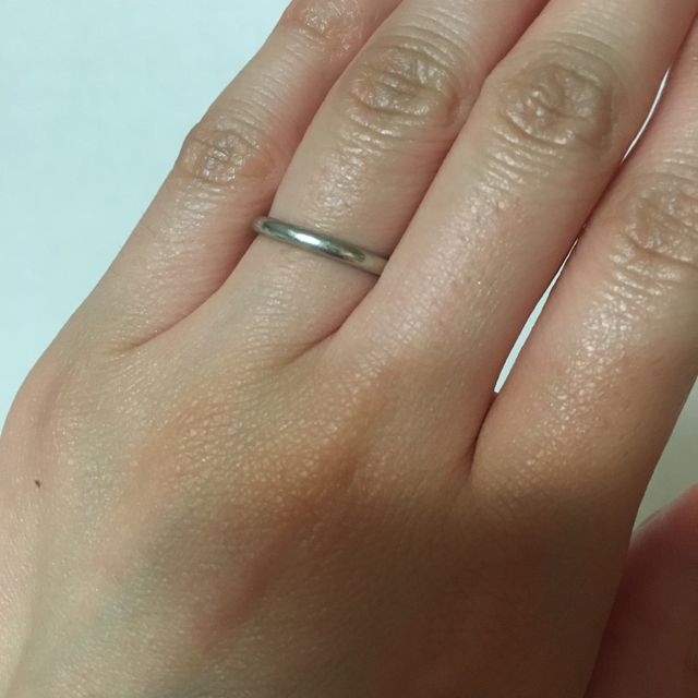 【カルティエ(Cartier)の口コミ】 カルティエというブランドに憧れがあり、結婚指輪はぜひ夫婦そろってカル…