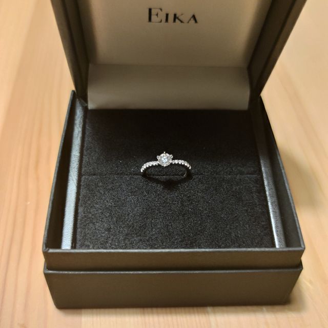 【EIKA(エイカ)の口コミ】 贈った相手が好みのデザインで指輪をオーダーできるシステムである事が一…