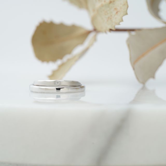 【THREE TREES(スリーツリーズ)の口コミ】 なかなかお気に入りの指輪は見つからないなか、主人の提案で手作りの指輪…