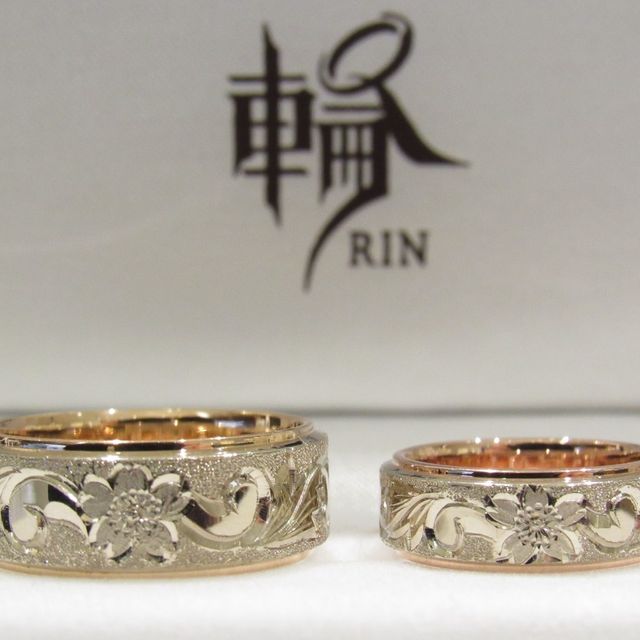 【輪-RIN-の口コミ】 ハワイアンジュエリーはたくさんありますが桜柄は珍しく、遠くから見ても…