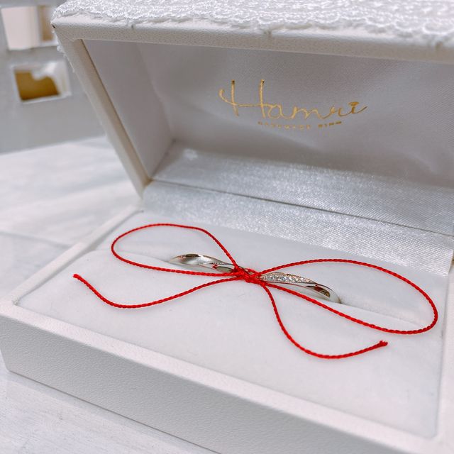 【Hamri(ハムリ)の口コミ】 自分達の希望通りのデザインを作ることができる点と、値段が決め手でした…