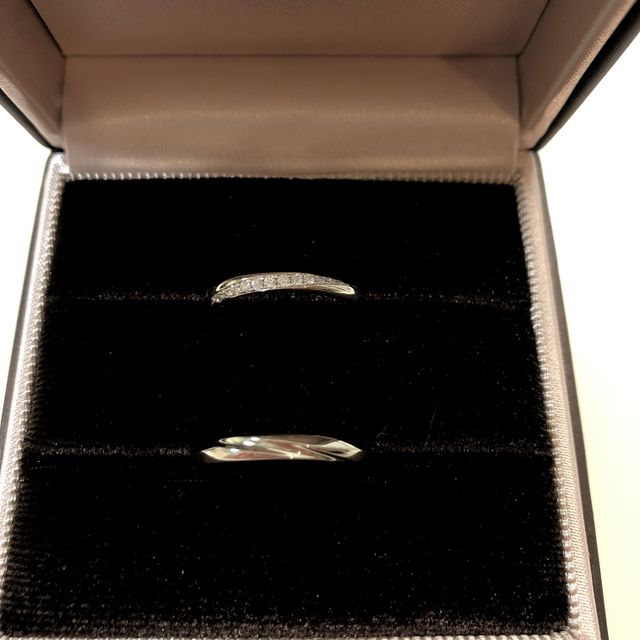 【アイプリモ(I-PRIMO)の口コミ】 ストレートでメレダイヤのものが欲しくてこちらにしました。ウェーブの指…