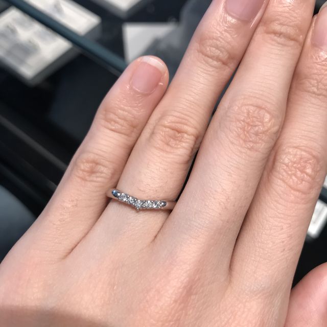 【銀座ダイヤモンドシライシの口コミ】 他店では見ないデザインが多い中、可愛く人と被らなそうっていうのはいい…