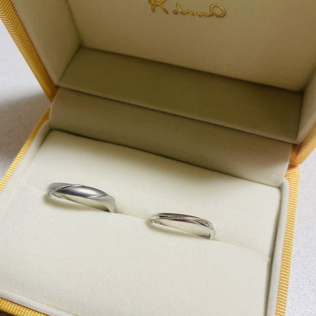 【ケイウノ ブライダル(K.UNO BRIDAL)の口コミ】 ケイウノさんの広告を見て、ここの指輪がいいと思いました。実際に店舗に…