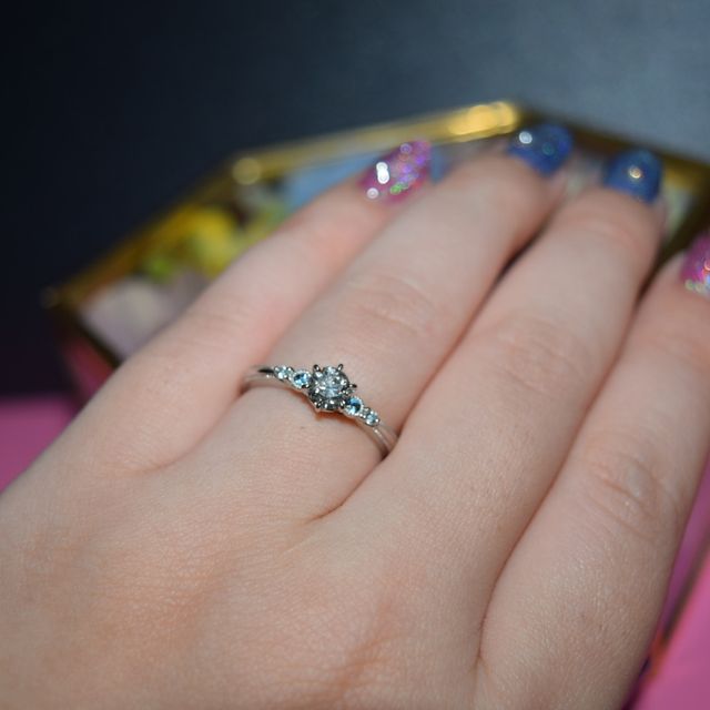 【ケイウノ ブライダル(K.UNO BRIDAL)の口コミ】 母から譲り受けた婚約指輪を使って自分の婚約指輪を作りたいと考えていた…