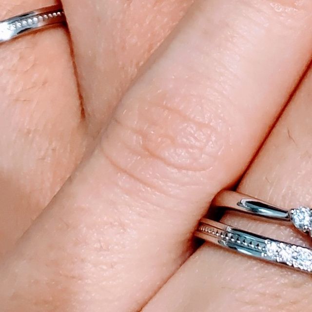 【CHARMY(チャーミー)の口コミ】 マリッジリングはあまり種類が多くなかったのです。ですが、エンゲージリ…