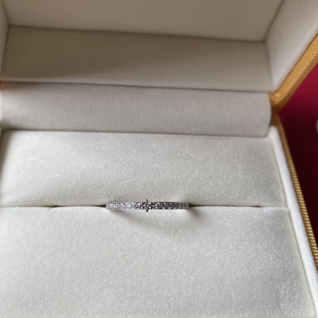 【ケイウノ ブライダル(K.UNO BRIDAL)の口コミ】 他店舗のデザインですごく気に入ったのがありましたが刻印はケイウノさん…