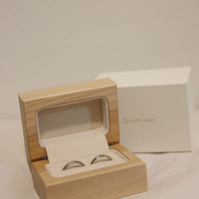 【uchimari(ウチマリ)の口コミ】 思い出に残る結婚指輪を作りたくて、よく見る広告のサイトやお店の雰囲気…