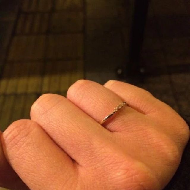 【canal4℃(カナルヨンドシー)の口コミ】 ネットで自分が見て、どのようなものがいいか考えて今回のデザインにしま…