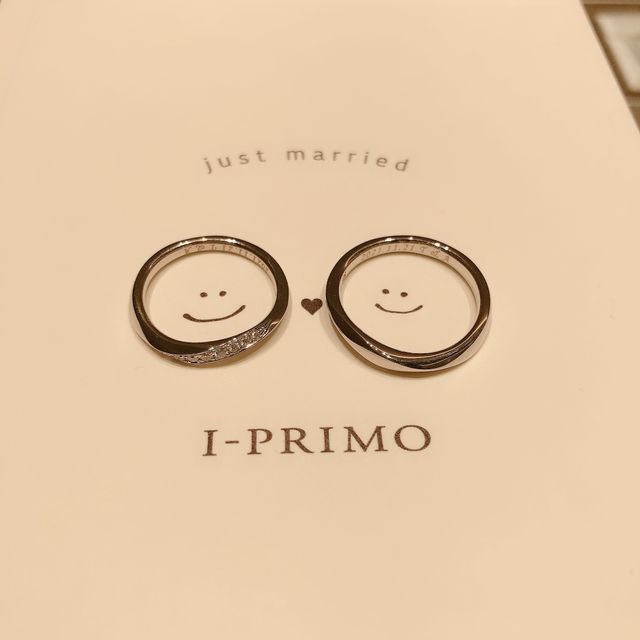 【アイプリモ(I-PRIMO)の口コミ】 指が太いので指輪が似合うのか心配でしたが
担当の方が私に指が細く見える…