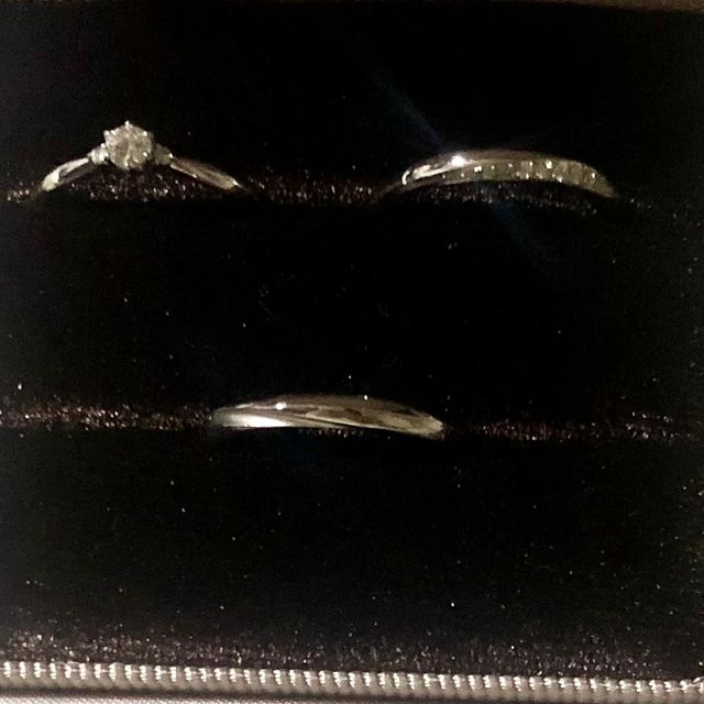 【アイプリモ(I-PRIMO)の口コミ】 装着感とデザインに惹かれて購入を決めました。ペアでお互い気に入ったデ…