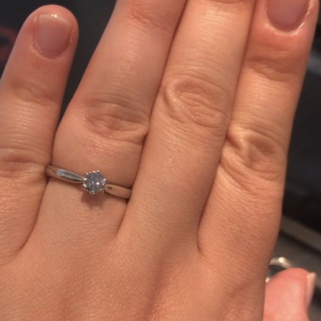 【エクセルコダイヤモンド(EXELCO DIAMOND)の口コミ】 なによりダイヤモンドがみた他社より1番綺麗でした！！！カラットのわりに…