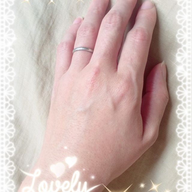 【カルティエ(Cartier)の口コミ】 主人とカルティエで購入することは決めていました。
主人が買うなら本店！…