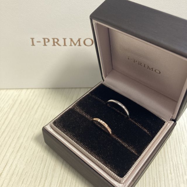 【アイプリモ(I-PRIMO)の口コミ】 ピンクゴールドの指輪を探していたところ、アイプリモさんはピンクゴール…