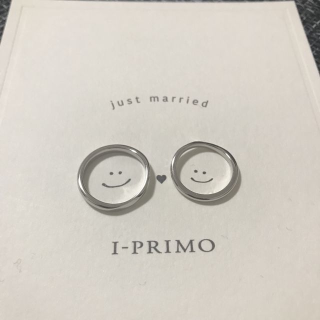 【アイプリモ(I-PRIMO)の口コミ】 デザインが好みで、着けてみたら、2人ともにぴったりな形でした！
自分の…