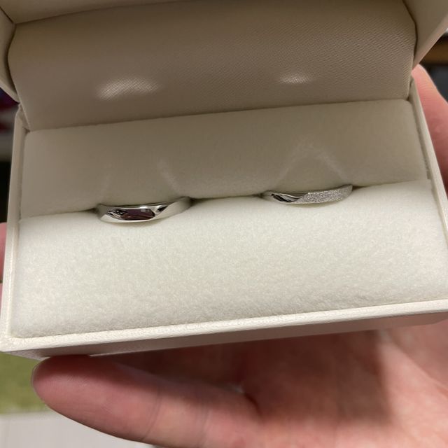【CRAFY(クラフィ)の口コミ】 自由度がかなり効く為、自分たちが思い描く指輪のデザインを再現出来まし…