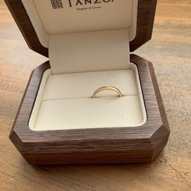 【TANZO.(鍛造指輪)の口コミ】 Instagramで作った方がお勧めされていて知りました。調べてみると鍛造製法…
