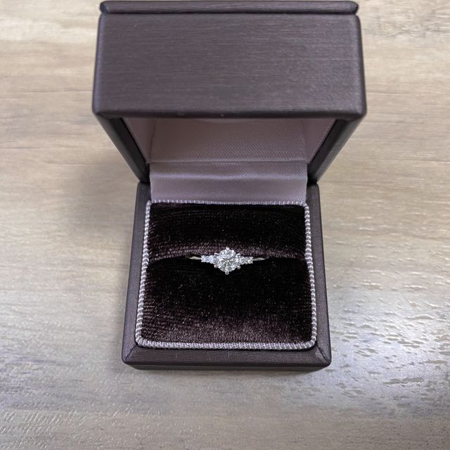 【アイプリモ(I-PRIMO)の口コミ】 プロポーズしてもらった時のダイヤを使ったままデザイン変更してもらえた…