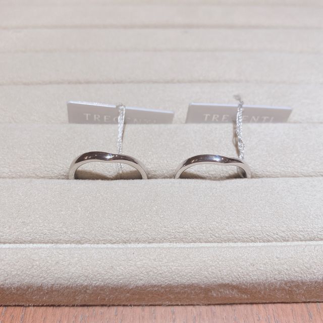 【TRECENTI(トレセンテ)の口コミ】 とにかく着け心地が良いです。
通常の指輪も着け心地と、トレセンテさんの…