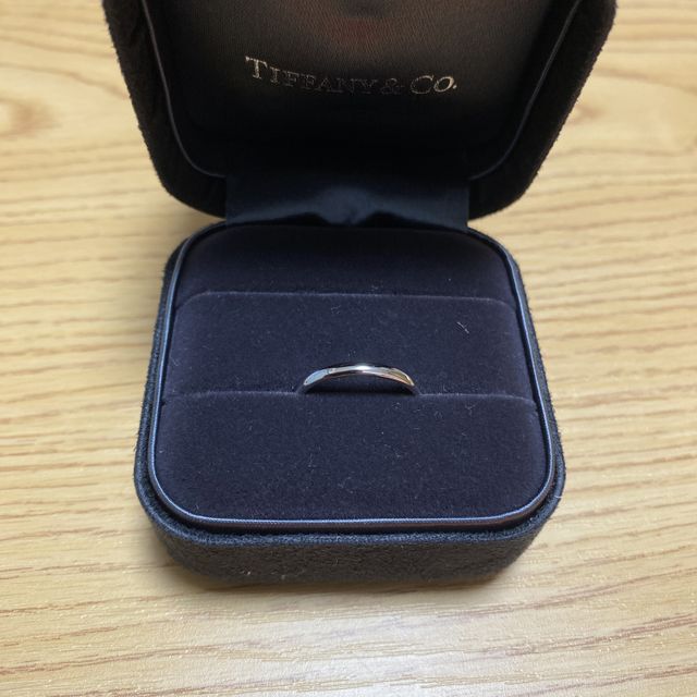 【ティファニー(Tiffany & Co.)の口コミ】 婚約指輪を抑えめの値段にした代わりに、普段つける結婚指輪は、ブランド…