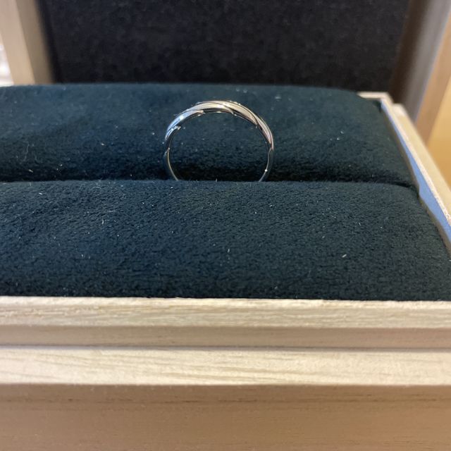 【出雲結(いずもゆい)の口コミ】 地元の島根で出雲大社のしめ縄をモチーフにしていてサンプルリングで実物…