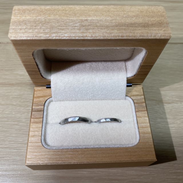 【uchimari(ウチマリ)の口コミ】 手作りの結婚指輪をuchimariさんで作りたいという思いがずっとあったので…