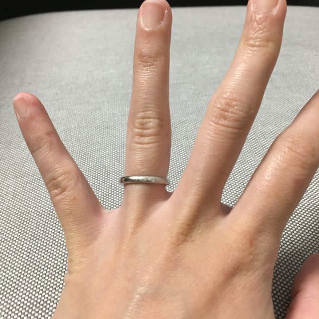 【ケイウノ ブライダル(K.UNO BRIDAL)の口コミ】 イニシャルをデザインして頂いたのですが、とても素敵なデザインだった為…