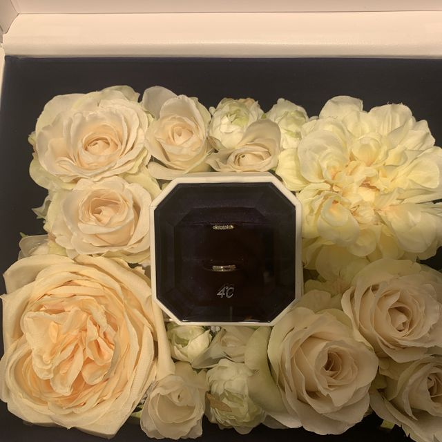 【4℃ BRIDAL(ヨンドシーブライダル)の口コミ】 ブライダルリングの店舗に4軒ほど足を運びましたが、4℃ブライダルさんのリ…