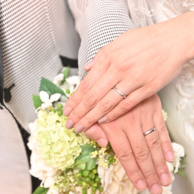 【TANZO.(鍛造指輪)の口コミ】 自分たちで全てデザインして作れたこと。お互いにこだわりを詰めてデザイ…