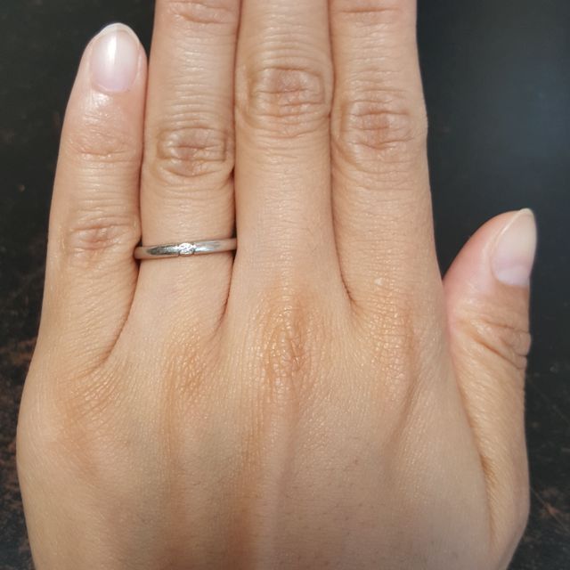 【アイプリモ(I-PRIMO)の口コミ】 ずっと身につけるものなので、飽きのこないシンプルなデザインを探してま…