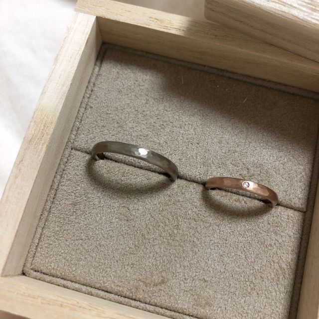 【YUKA HOJO(ユカホウジョウ)の口コミ】 つや消しの指輪が欲しくて探していた際に写真とコンセプトを見てあたたか…