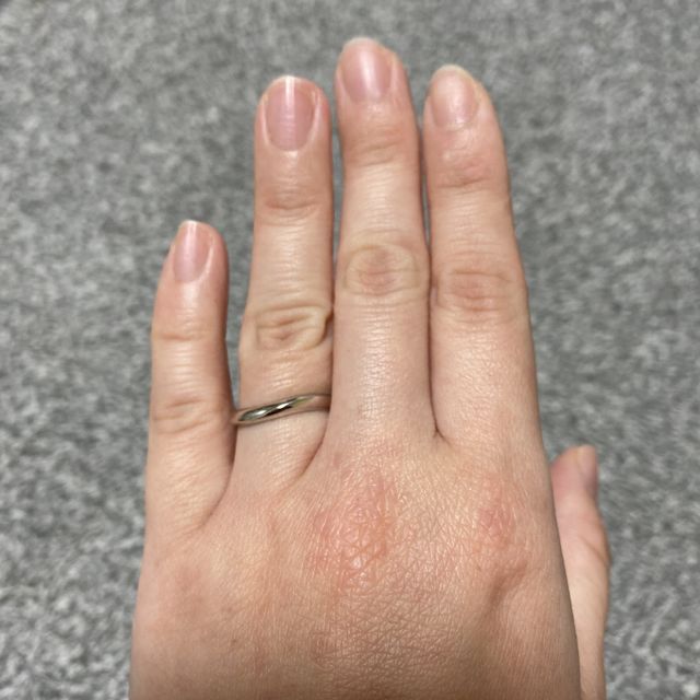 【アイプリモ(I-PRIMO)の口コミ】 一生身につけるものなので、ダイヤもないシンプルなデザインのものを希望…