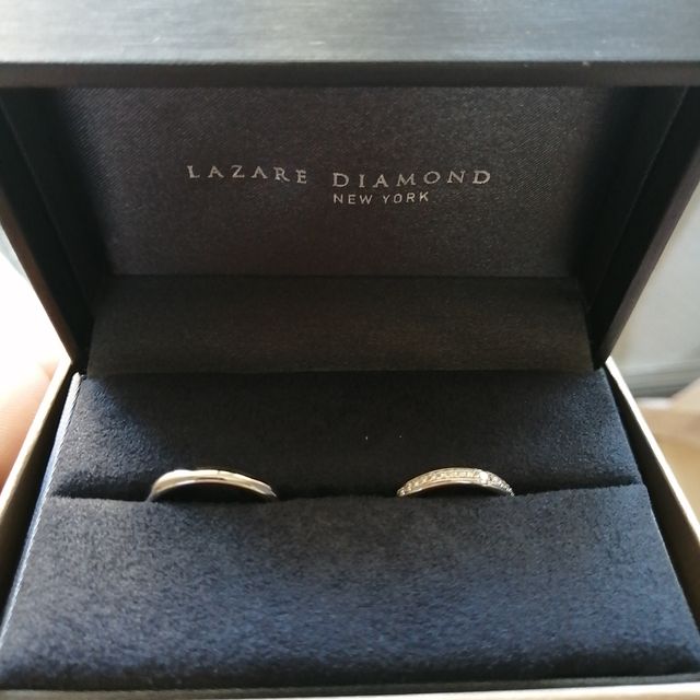 【ラザール ダイヤモンド(LAZARE DIAMOND)の口コミ】 デザイン、値段、ダイヤモンドの質、プラチナの質、接客、ブランドが決め…