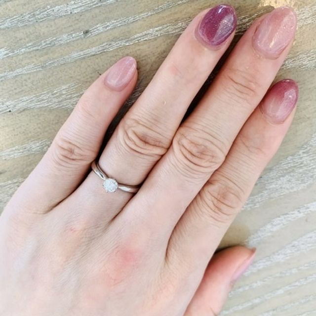 【銀座ダイヤモンドシライシの口コミ】 ダイヤモンドの質で決めました。海外の現地で質のいいダイヤモンドしか買…