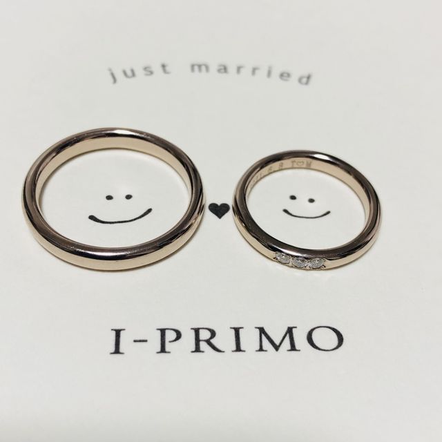 【アイプリモ(I-PRIMO)の口コミ】 決め手はデザインです！シンプルでピンクゴールド系の指輪を探していまし…