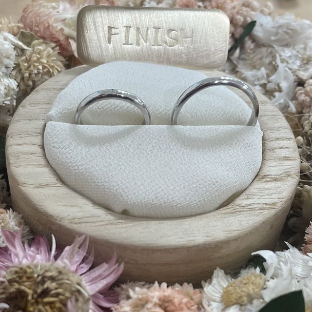 【ついぶ工房の口コミ】 オーダーメイドするのもいいけれど、手作りすることで2人だけの指輪を作る…