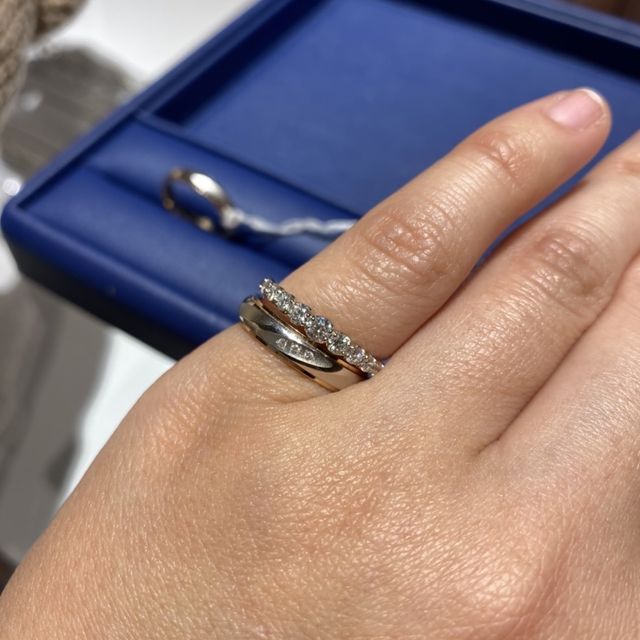 【銀座ダイヤモンドシライシの口コミ】 可愛かったのでいろいろ思案した結果
銀座ダイヤモンドシライシの指輪を購…