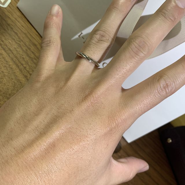 【アイプリモ(I-PRIMO)の口コミ】 シンプルなものがいいと店員さんに相談したところ、たくさんの候補があり…