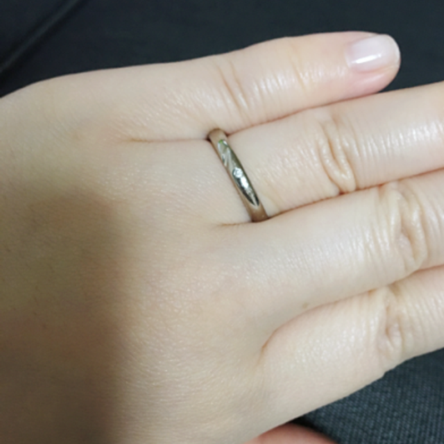 【結婚指輪手作り.comの口コミ】 普段から身に着けておくものなので傷がつきにくくシンプルなものにしまし…