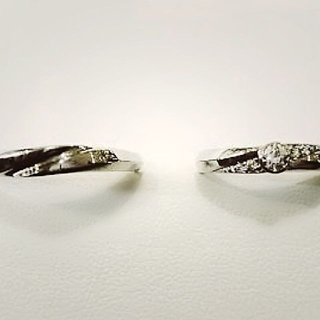 【festaria bijou SOPHIA(フェスタリア ビジュソフィア)の口コミ】 ダイヤモンドの存在感がありつつ普段使いでも派手すぎないデザインが決め…