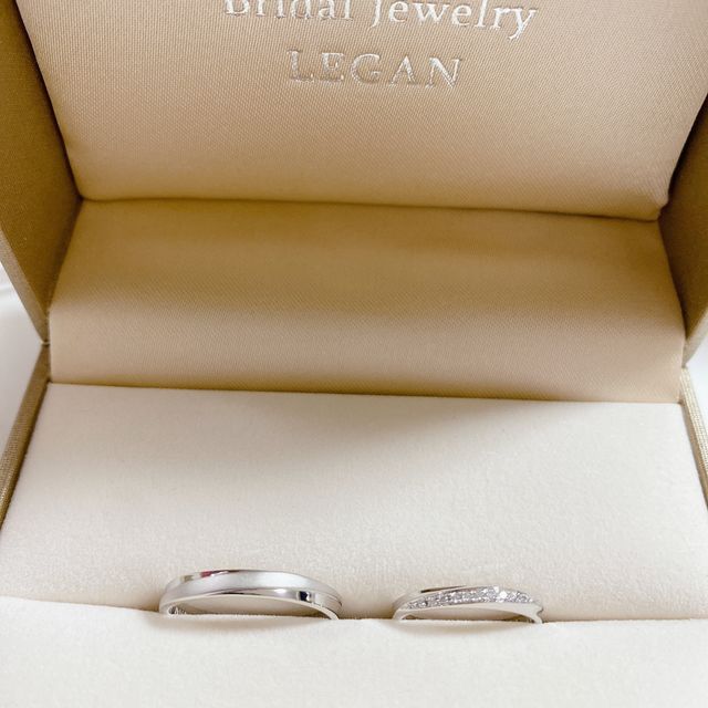 【LEGAN(レガン)の口コミ】 Instagramでレガンさんの指輪が載っているのをみて、自分の求めていたデザ…