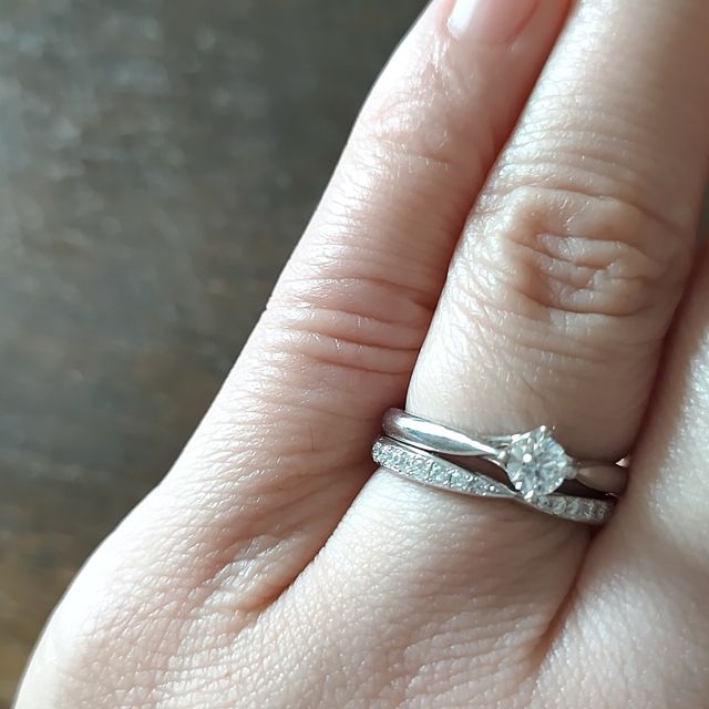 【銀座ダイヤモンドシライシの口コミ】 ダイヤモンドでほしかったのでやはりダイヤモンドならシライシだろうと思…