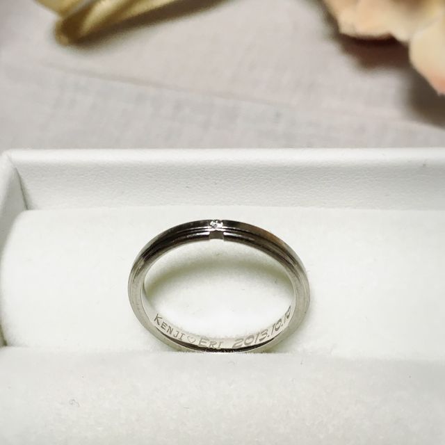 【FISCHER(フィッシャー)の口コミ】 主人は太めのデザインを希望しており、私も華奢なタイプは似合わないだろ…