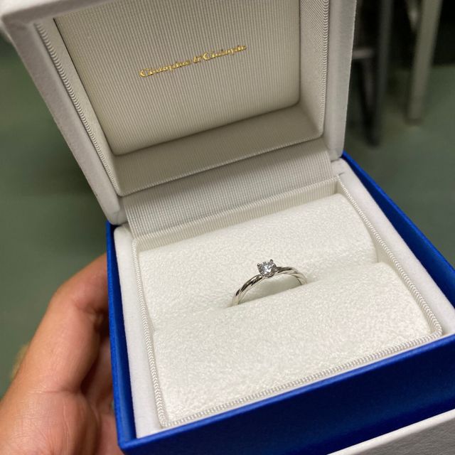 【Galopine & Galopin(ガロピーネガロパン)の口コミ】 結婚相手がハワイアンジュエリーが良いとの話を聞いて、指輪を選びに行き…